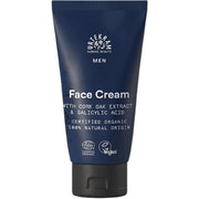 Urtekram Men Face Cream with Cork Oak and Salicylic Acid 75ml tube