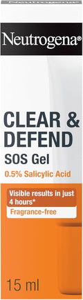 Neutrogena Clear & Defend Targeted Gel 15ml - 0.5% Salicylic Acid Formula
