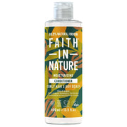 Faith In Nature Shea & Argan Moisturising Conditioner, bottle packaging, shea and argan, 400ml