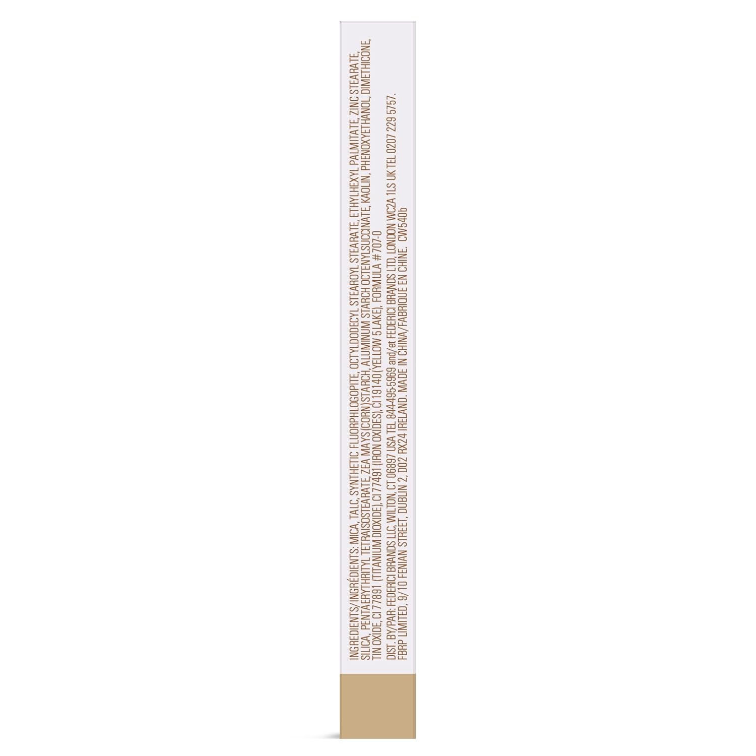 Color Wow Root Cover Up Platinum Blonde 2.1g ingredient information panel