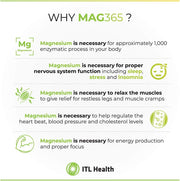 MAG365 Magnesium Citrate Powder, Exotic Lemon - 150g
