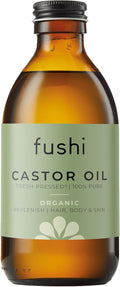 Fushi Organic Castor Oil 250 ml | Fresh-Pressed & 100% Pure for Hair, Skin & Body