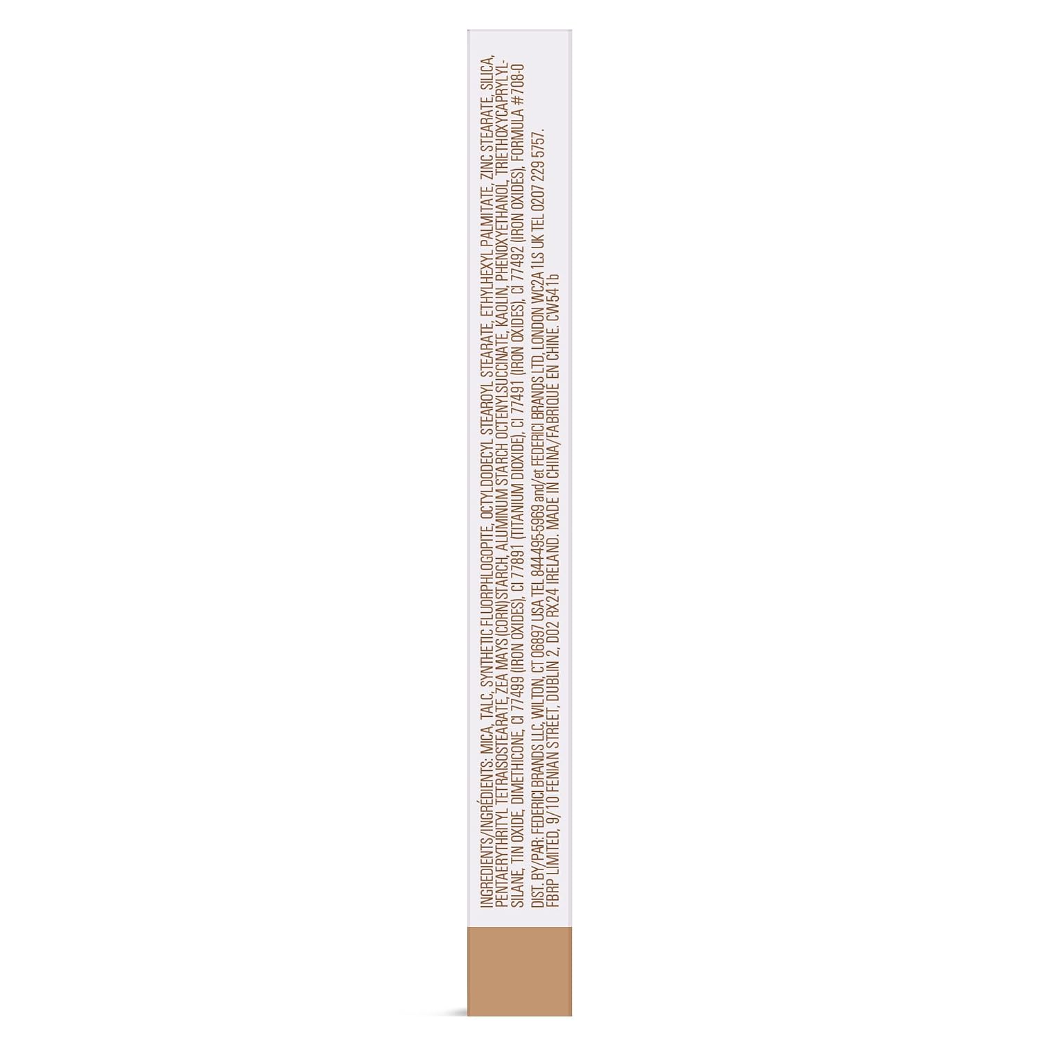 Color Wow Root Cover Up Hair Powder Blonde, compact hair touch-up powder, Blonde shade, 2.1g, ingredients information