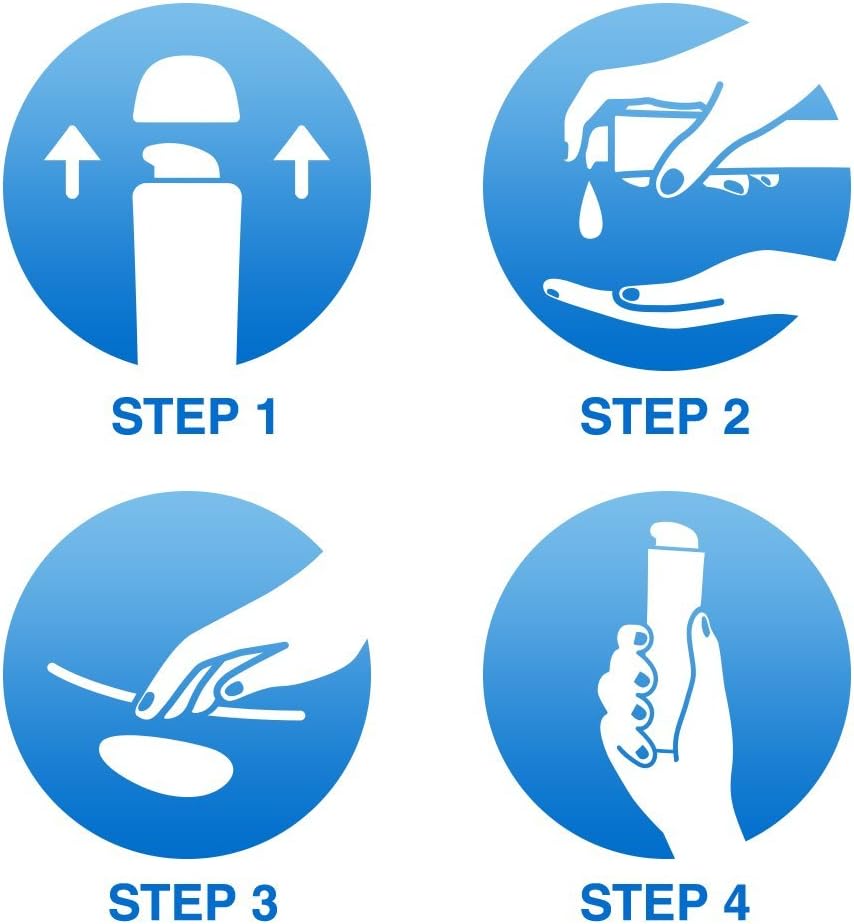 How to Use Image: Durex Play Feel lubricant gel 50ml applying small amount external use