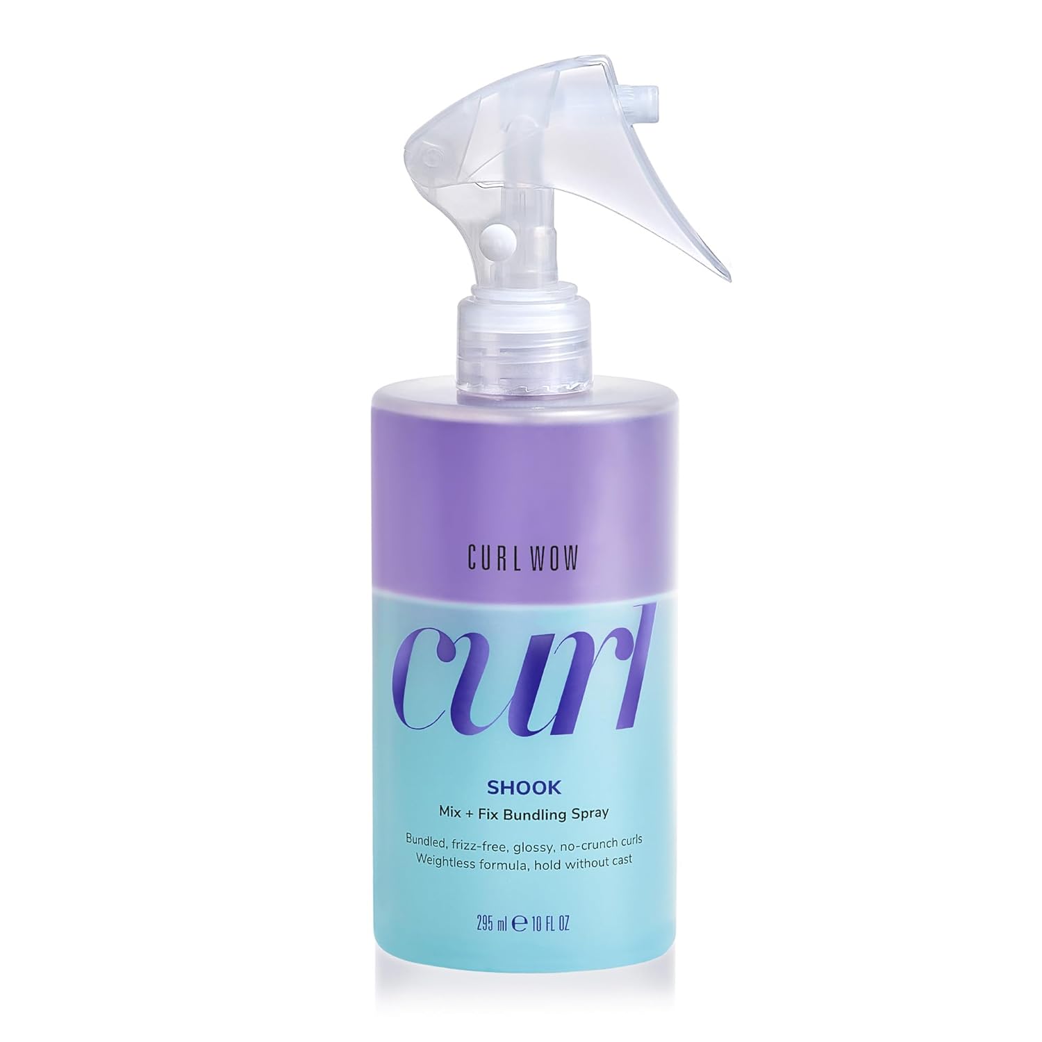 Color Wow Shook Mix + Fix Bundling Curly Hair Spray 295ml bottle.