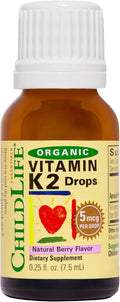 ChildLife Essentials Organische Vitamin K2 Tropfen - 7,5ml