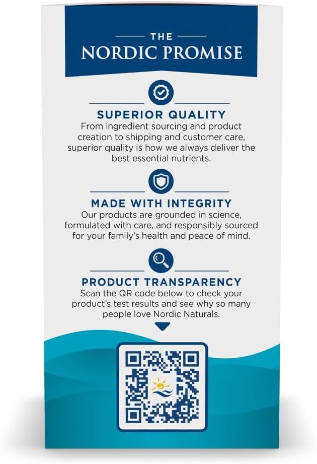 Supplement facts label for high EPA fish oil supplement