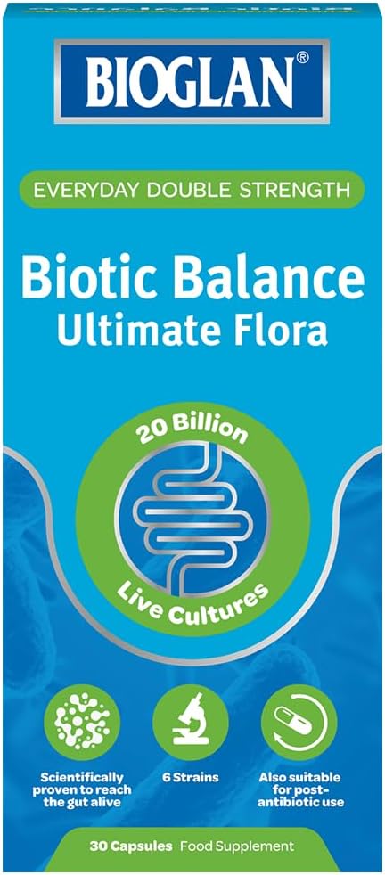 Bioglan Biotic Balance Probiotic box, 30 capsules.