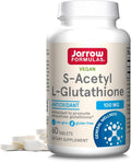 Jarrow Formulas S-Acetyl L-Glutathione 100mg 60 Tablets