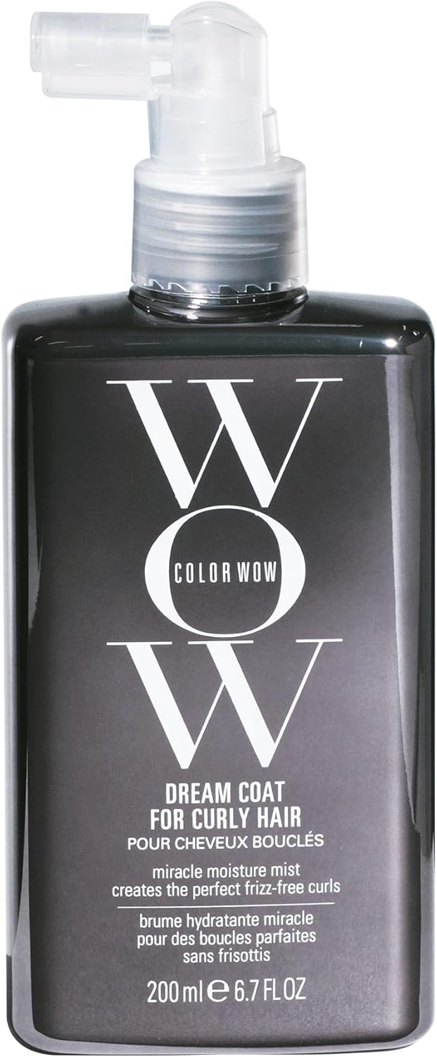 Color Wow Dream Coat for Curly Hair 200ml styling spray bottle.