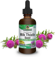 Nature’s Answer Milk Thistle Alcohol-Free Liquid Extract 60ml bottle front view