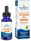 Nordic Naturals Pflanzliches flüssiges Vitamin D3 1000 IE, Apfel – 30 ml