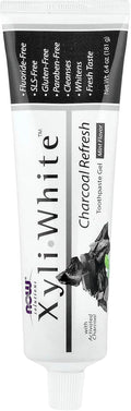 NOW Solutions Xyliwhite Aktivkohle-Zahnpasta Gel Minze - 181g