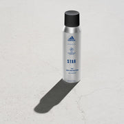 Adidas UEFA Champions League Star Anti-Perspirant aerosol spray 150ml for everyday underarm care