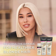 John Frieda Blonde+ Repair System Bond Building Conditioner 250ml for blonde hair care