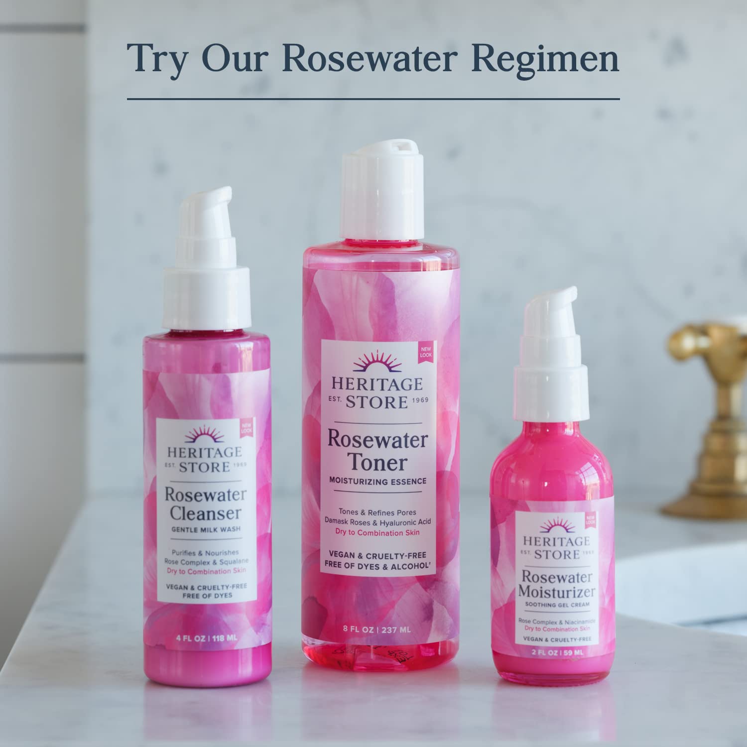 Heritage Store Rosewater – 237ml