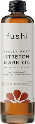 Fushi Really Good Stretch Mark Oil 100 ml | Pomegranate & Tulsi Blend for Uneven Skin & Pregnancy