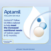 Aptamil Stage 2 Follow On Baby Milk Powder 6-12 Months - 700g