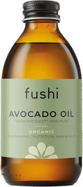 Fushi Organic Avocado Oil 100 ml | Cold-Pressed & 100% Pure for Skin, Hair & Nutrition
