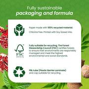 Himalaya Botanique Complete Care Mint Toothpaste 75ml packaging showing ingredients and product information