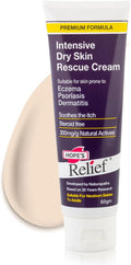 Hope’s Relief Intensive Dry Skin Rescue Cream 60 g | Natürliche Behandlung von Ekzemen, Psoriasis & Dermatitis