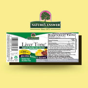 Nature’s Answer Liver Tone herbal liquid extract 30ml barcode