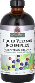 Nature’s Answer Liquid Vitamin B-Complex Tangerine Flavour - 480ml