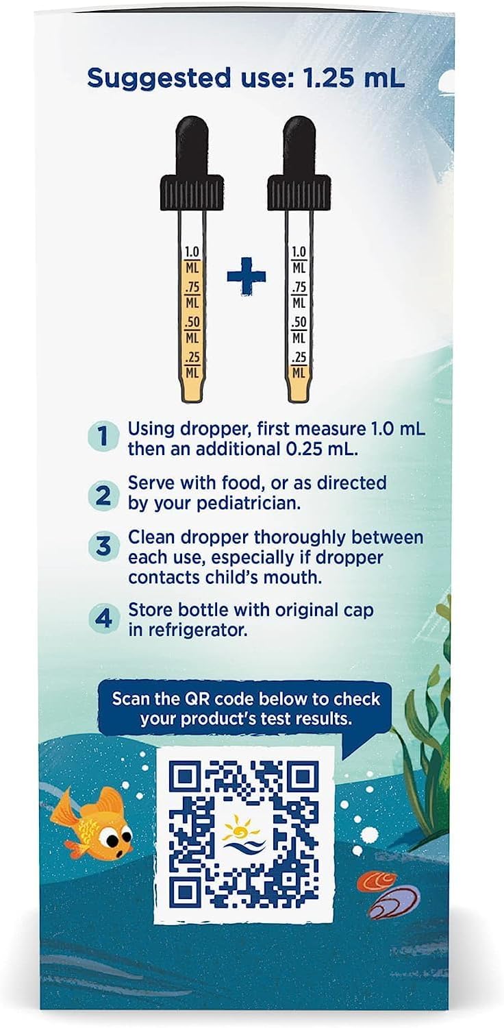 Supplement facts and ingredient list for Nordic Naturals DHA Xtra how to use.