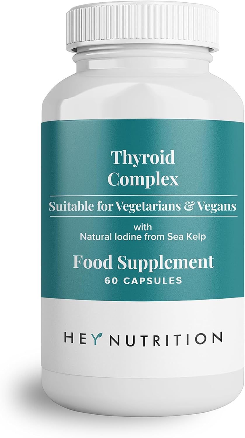 Hey Nutrition Metabolic Support Complex bottle, 60 vegan capsules.