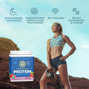 Sunwarrior Organic Plant-Based Protein Powder, Berry