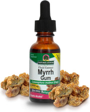 Nature’s Answer Myrrh gum resin liquid extract organic alcohol 30ml bottle front label