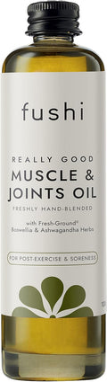 Fushi Really Good Muscle & Joints Oil 100 ml | Herbal Blend with Boswellia & Ashwagandha for Recovery & Flexibility
