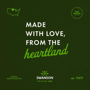 Swanson Selenium L-Selenomethionine 100mcg - 200 Capsules made with love from the heartland Swanson brand infographic