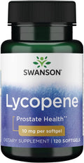 Swanson Lycopin 120 Weichkapseln | 10 mg | Prostata- & Zellgesundheit