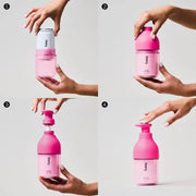 Fussy Natural Body Wash Refill Coconut Milk coconut almond vanilla fragrance 320ml refill can how to use