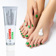 ehwol Extra Universal Foot Care Cream, tube packaging, menthol and herbal fragrance, 75ml, daily foot care use