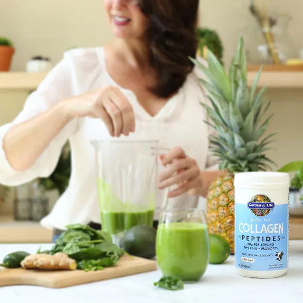 Garden of Life Grass Fed Collagen Peptides Unflavoured Powder