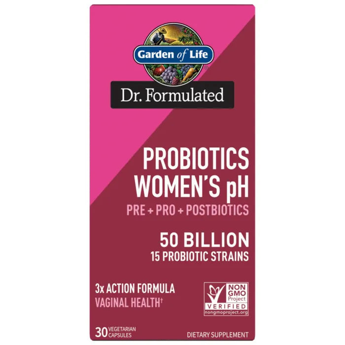 Garden of Life Dr. Formulated Women's Wholebiotic box, 30 capsules.