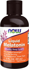 NOW Foods Flüssiges Melatonin, 3mg pro Portion - 59ml