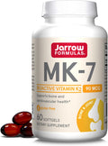 Jarrow Formulas MK-7 Vitamin K2 90mcg Softgels