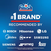 Finish Rinse & Shine Aid Dishwasher Rinse Aid 800ml bottle showing product information
