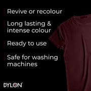 Dylon All-in-1 Fabric Dye Pod Espresso Brown 350g washing machine instructions