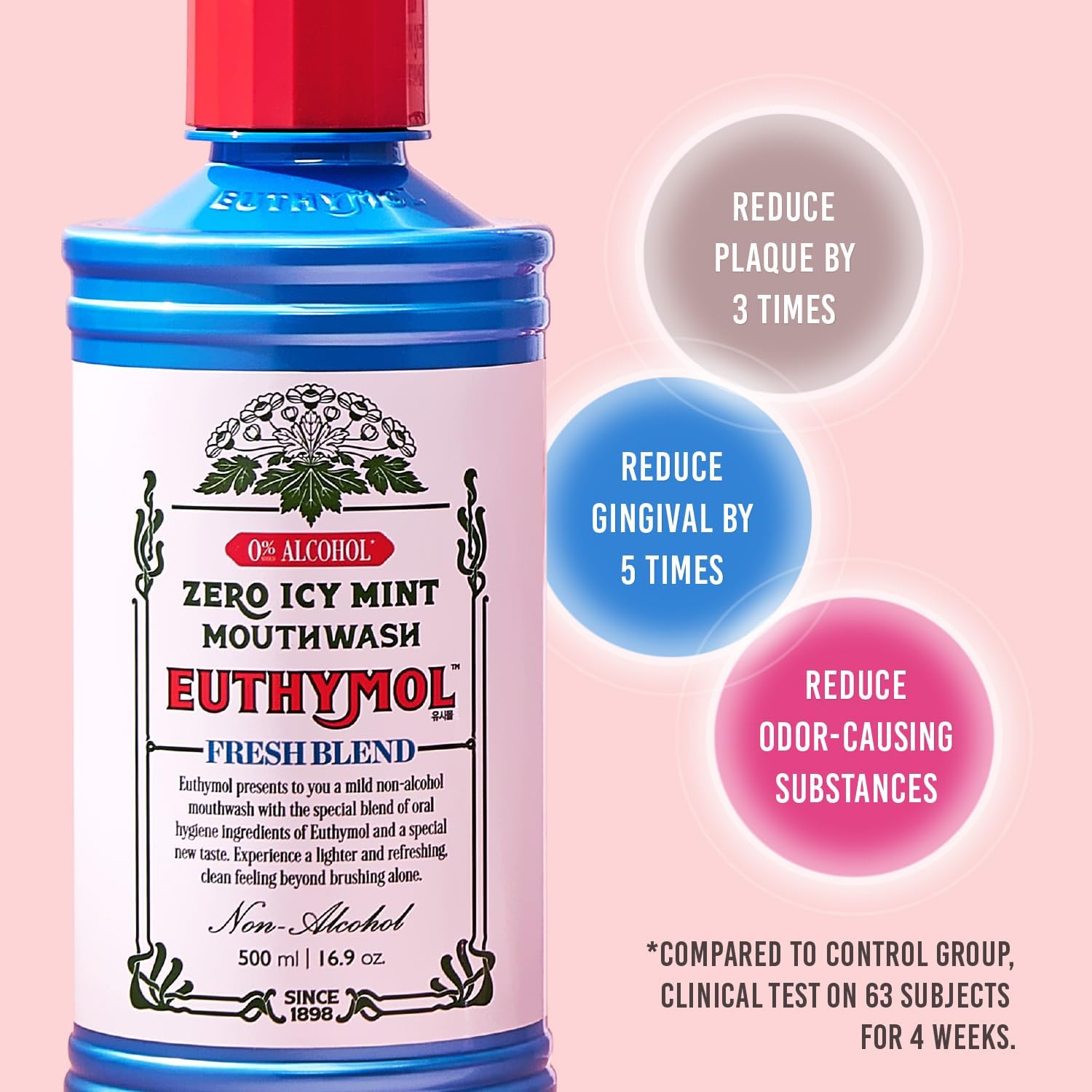 Euthymol Mouthwash Original Fluoride-Free – 500ml