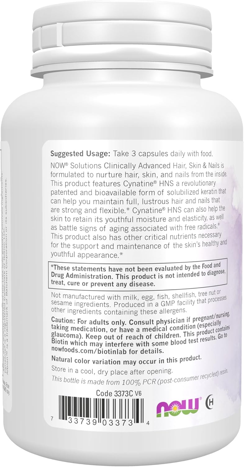 Product barcode for NOW Hair Skin Nails 90ct.