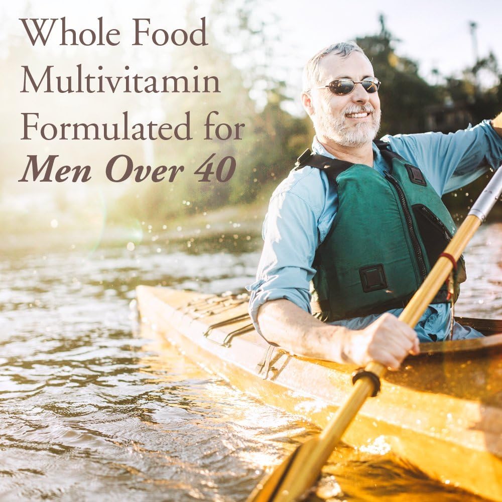 Garden of Life Organics Men's Multi 40+ - Whole Food Tablets