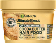 Garnier Ultimate Blends Cocoa Butter Hair Food Multi-Use Mask 400ml tub