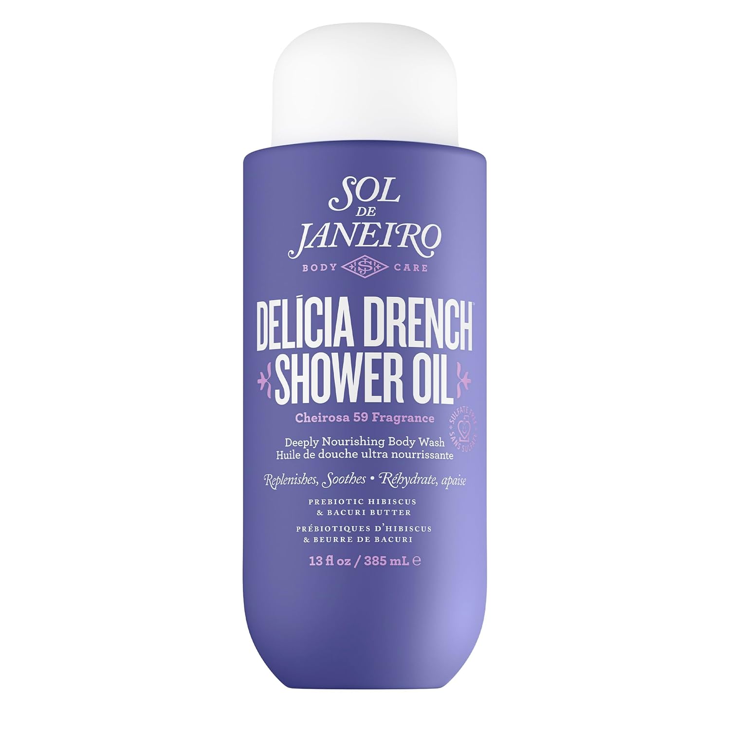 Sol de Janeiro Delicia Drench Shower Oil Body Wash - 385ml
