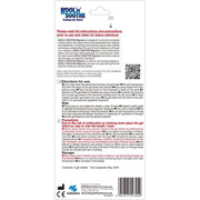 Kool'n Soothe Migraine Cooling Gel Sheets non medicated forehead cooling sheets 6 count product information & barcode