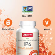Jarrow Formulas IP6 Inositol Hexaphosphate 500mg - 120 Veggie Capsules