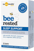 Unbeelievable Health Bee Rested Nighttime Relaxation - 20 Capsules